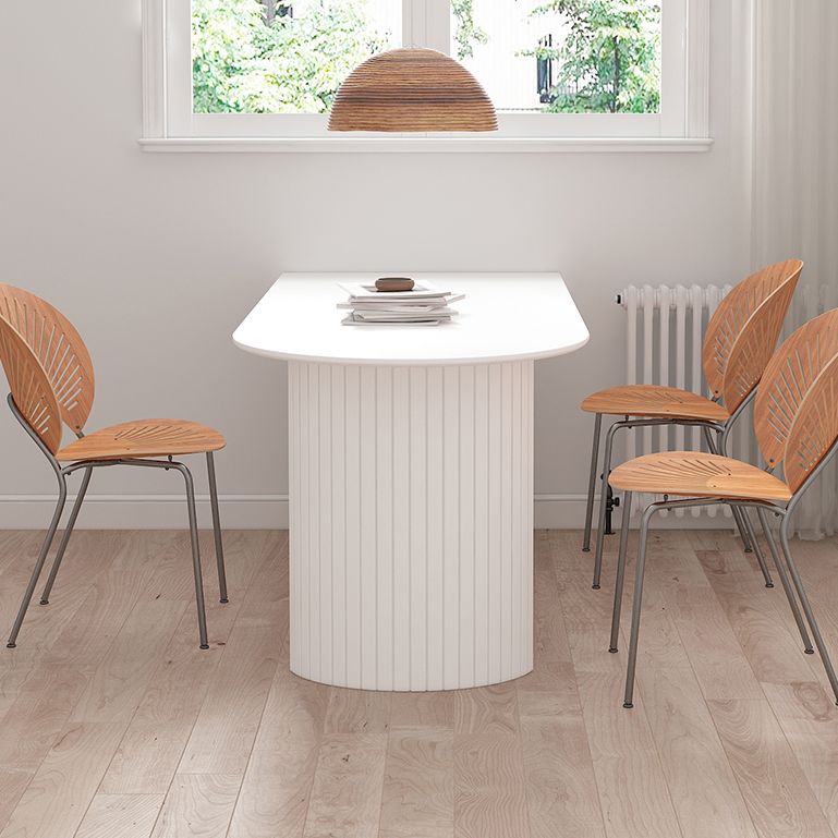 Contemporary Style Furniture Double Pedestal Dining Site Table for Home Clearhalo ' dining_table' 'Dining Tables & Seating' 'Dining Tables' 'furn' 'furn_dining_table' 'Furniture' 'furniture_dining_table' 'Kitchen & Dining Furniture' 'kitchen&dining_furn' 'kitchen' 'kitchen_dining_table' 1200x1200_a046b083-21bd-4571-be4b-863f68b5fba9