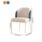 Glam Metal Dining Room Chair Faux Leather Dining Chairs for Home Use Clearhalo 'Dining Chairs' 'Dining Tables & Seating' 'dining_chair' 'furn' 'furn_dining_chair' 'Furniture' 'Kitchen & Dining Furniture' 1200x1200_a04ac5bc-9e4c-4aba-8208-a089beae8403