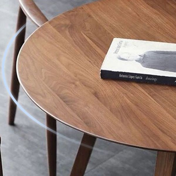 Modern Pine Wood Table for Restaurant Dining Table with Double Wood Pedestal Clearhalo 'Dining Tables & Seating' 'Dining Tables' 'dining_table' 'furn' 'furn_dining_table' 'Furniture' 'Kitchen & Dining Furniture' 1200x1200_a04af4fa-fa32-4b39-9bbe-ffcd7c5fd5b8