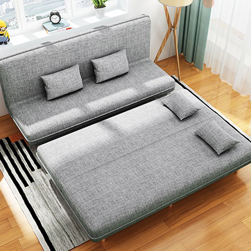 Contemporary Tight Back Convertible Sleeper Sofa for Bonus Room Clearhalo 'furn' 'furn_sofas' 'Furniture' 'furniture_sofas' 'kitchen' 'kitchen_sofas' 'Living Room Furniture' 'Sofa' 'sofas' 1200x1200_a04e2775-c0d9-40f0-b178-bf41275c7ab9
