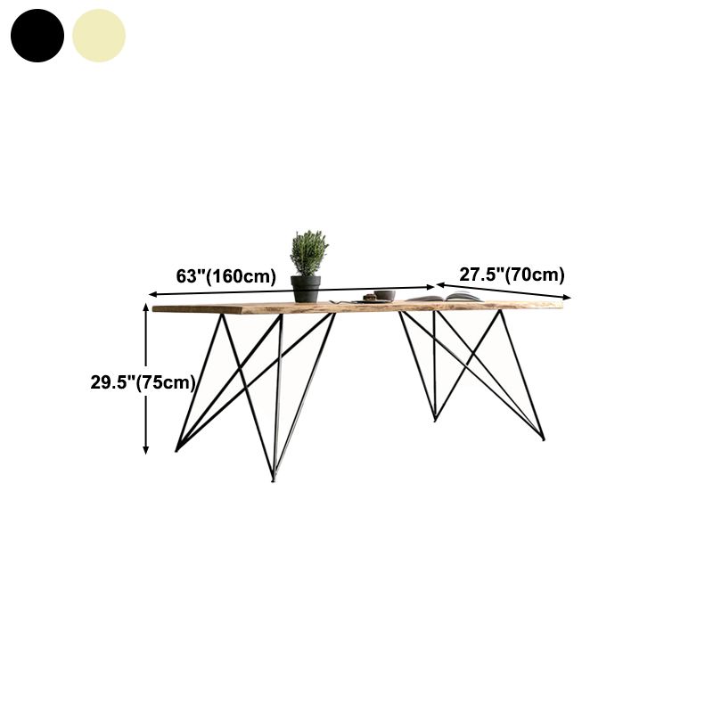 Tableau de restauration à table de luxe traditionnelle en bois pour cuisine