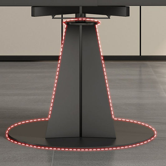 Folding Contemporary Dining Set with Sintered Stone Top Formal Dining Table Furniture Clearhalo 'Dining Room Sets' 'Dining Tables & Seating' 'dining_room_set' 'furn' 'furn_dining_room_set' 'Furniture' 'furniture_dining_room_set' 'Kitchen & Dining Furniture' 'kitchen&dining_furn' 'kitchen' 1200x1200_a054227b-405f-4520-9acc-ed45f3805ffd