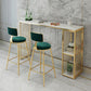 Luxurious Rectangular Pub Table Set 1/2/3 Pieces Stone Top Bistro Table Set Clearhalo 'Bar Furniture' 'furn' 'furn_home_bar_bar_sets' 'Furniture' 'Home Bars & Bar Sets' 'home_bar_bar_sets' 'Kitchen & Dining Furniture' 1200x1200_a055d508-a158-4b54-bfed-29ef7ab8e18b