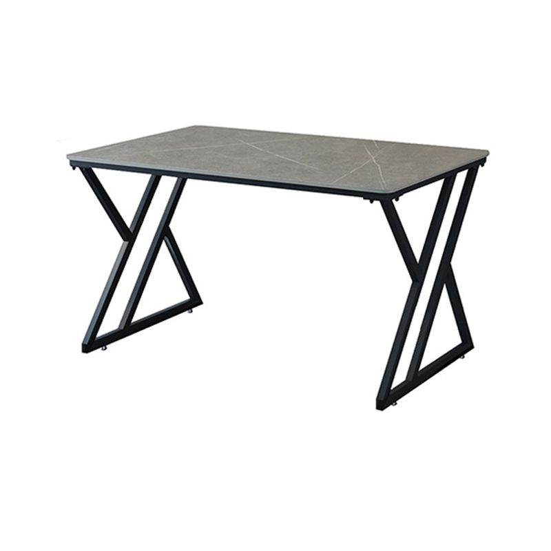 Industrial Rectangular Writing Desk Marble Office Desk with Metal Legs Clearhalo 'furn' 'furn_office_desk' 'Furniture' 'Office Desks' 'Office Furniture' 'office_desk' 1200x1200_a0564626-879b-4c95-ad63-1b9483839e08
