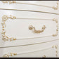 Glam Style Bedroom Storage Chest Solid Wood Lingerie Chest with Drawers