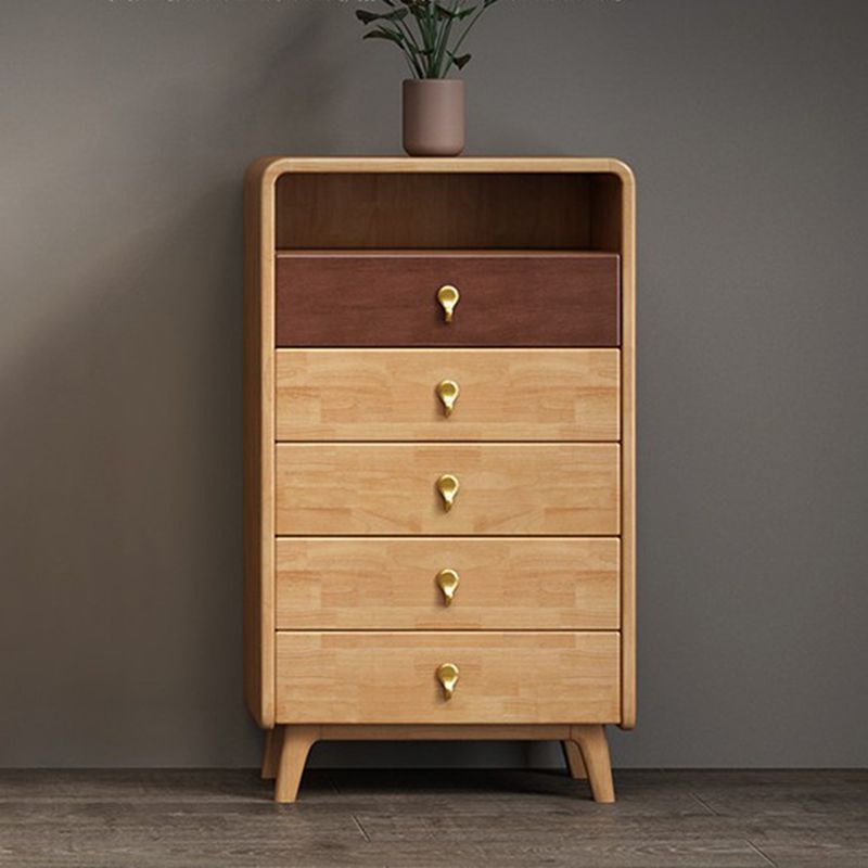 Contemporary Accent Chest with 4 Wooden Legs 15.74" Wide Chest with Drawers Clearhalo 'Cabinets & Chests' 'cabinets_chests' 'furn' 'furn_cabinets_chests' 'Furniture' 'Living Room Furniture' 1200x1200_a05892ae-a44c-4572-927d-8c8ca4c473ce