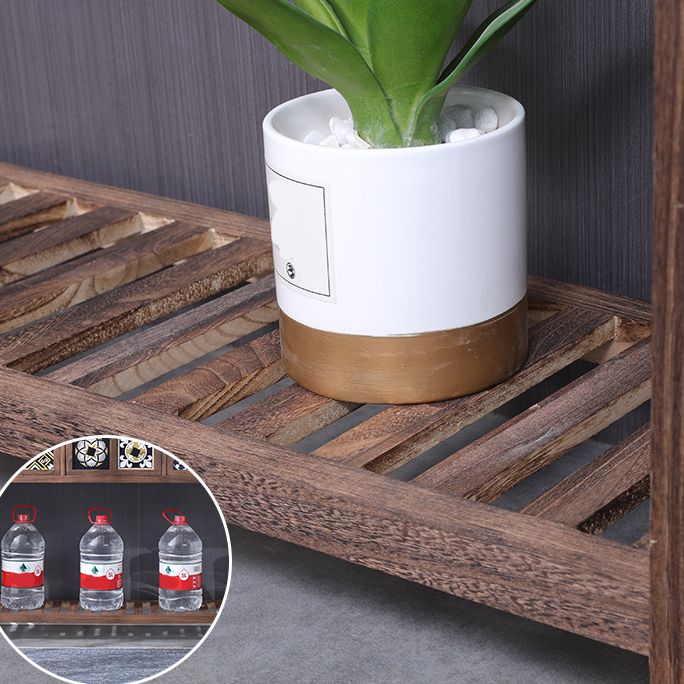 Tavolo di accento moderno della metà del secolo con cassetti per la console Hall