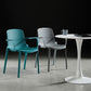 Modern Plastic Contemporary Kitchen Chair Arm Solid Back Dining Room Chair Clearhalo 'Dining Chairs' 'Dining Tables & Seating' 'dining_chair' 'furn' 'furn_dining_chair' 'Furniture' 'furniture_dining_chair' 'Kitchen & Dining Furniture' 1200x1200_a05d8564-31cd-473d-a696-2262a744fba8
