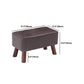 Modern Pure Color Standard Stain Resistant Leather Indoor Standard