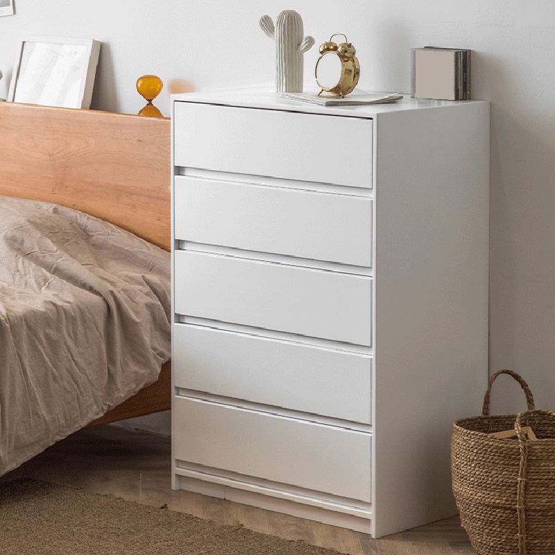 引き出し付き長方形の松のアクセントチェストモダンな胸27.56 "l