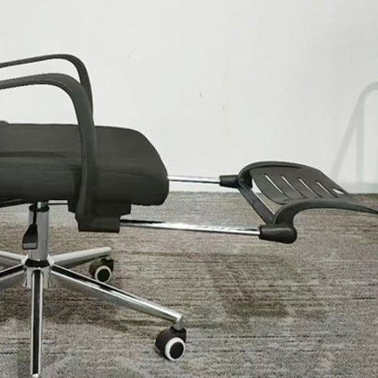 Modern Desk Chair Fixed Arms Task Chair with Wheels for Office Clearhalo 'furn' 'furn_office_chair' 'Furniture' 'Office Chairs' 'Office Furniture' 'office_chair' 1200x1200_a06a7a18-c414-4e07-9fc8-202299d611a3