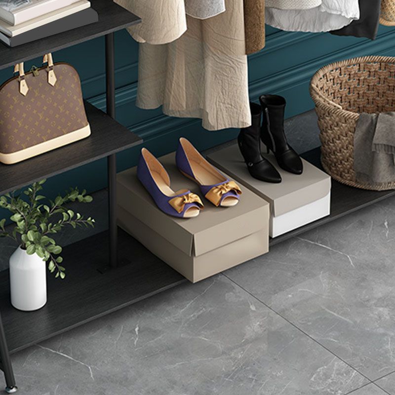 Industrial Style Coat Rack Metal Free Standing Multi Layer Shelves Coat Rack Clearhalo 'Entry & Mudroom Furniture' 'furn' 'furn_hall_tree_coat_racks' 'Furniture' 'Hall Trees & Coat Racks' 'hall_tree_coat_racks' 1200x1200_a06c308a-c706-4285-b245-7ab383a9a9a5