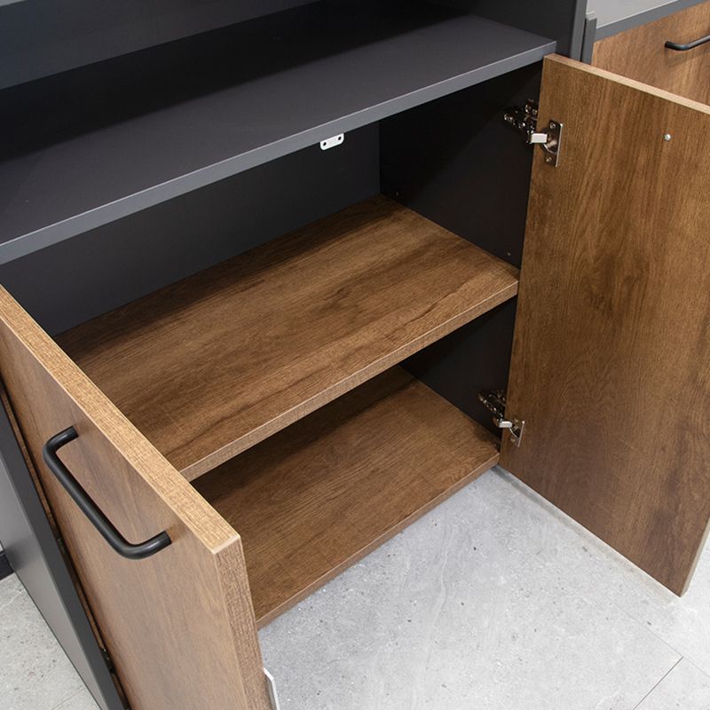 Gabinetto industriale del telaio in legno Gabinet verticale con blocco chiave