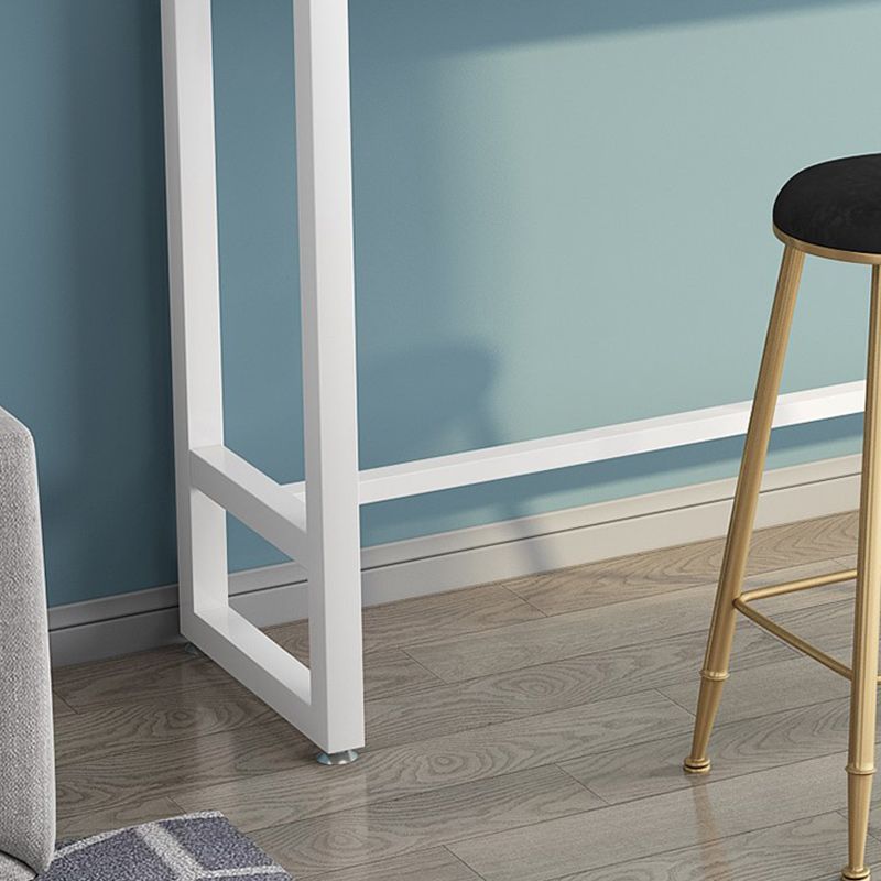 Moderne stijl Bar Tabel 42-inch Hoogte pubtafel voor eetkamer, alleen tafel