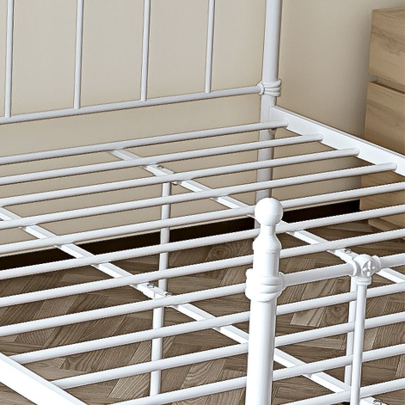 Poster Metal Bed 41 inch With Headboard and Footboard Rectangular Headboard