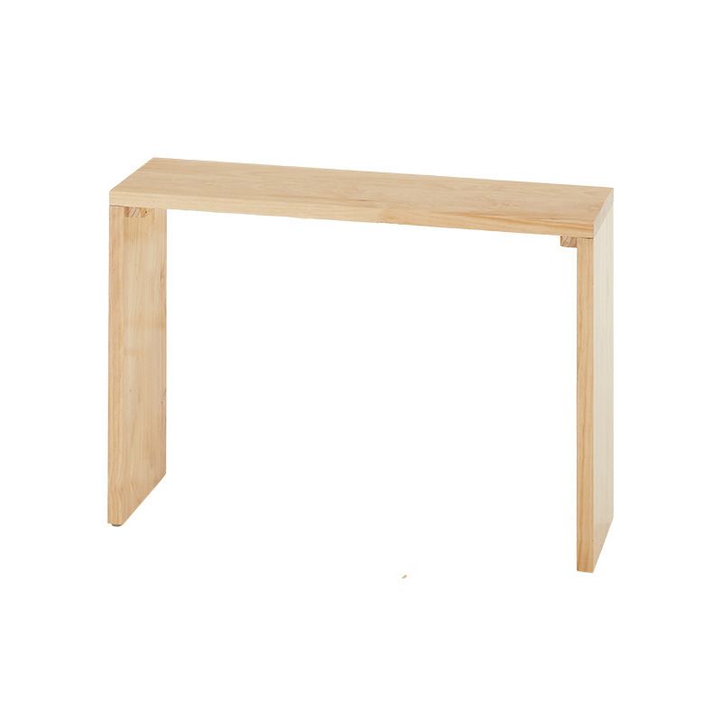 Rectangle Bar Dining Table Wood Contemporary Bar Table with Sled Base Clearhalo 'Bar Furniture' 'Bar Tables' 'bar_tables' 'furn' 'furn_bar_tables' 'Furniture' 'furniture_bar_tables' 'Kitchen & Dining Furniture' 1200x1200_a07a88f0-8e94-42b1-96df-96a0a90238f3