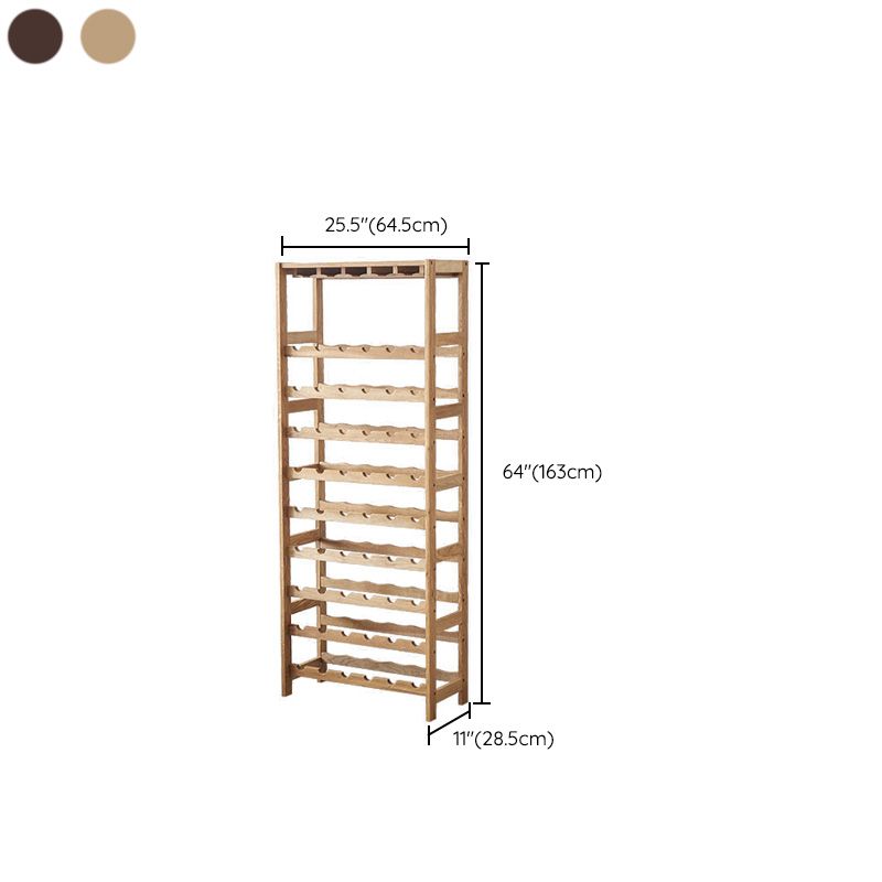 Modern Floor Wine Bottle Rack Solid Wood Wine Bottle Rack for Home Clearhalo 'furn' 'furn_wine_racks' 'Furniture' 'Kitchen & Dining Furniture' 'Wine Racks' 'wine_racks' 1200x1200_a07d9be6-2ed3-467e-b4ee-ecbfe03d1e64