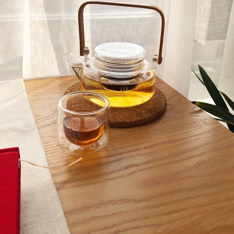 Modern vast hout bistro accent eettafel rechthoek indoor patio balk tafel