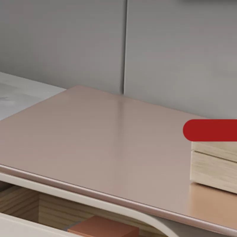 Glam Stone TV Console Media Console Open Storage Console with Drawer for Living Room Clearhalo 'furn' 'furn_tv_stands_entertainment_centers' 'Furniture' 'Living Room Furniture' 'TV Stands & Entertainment Centers' 'TV Stands & Media Storage Furniture' 'tv_stands_entertainment_centers' 1200x1200_a08084df-53ad-474d-a058-08856d6f4283