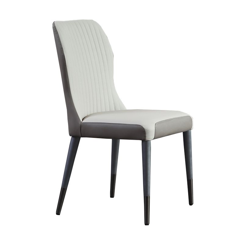 Contemporary Style Wooden Dining Chairs Kitchen Dining Armless Side Chairs Clearhalo ' kitchen&dining_furn' 'Dining Chairs' 'Dining Tables & Seating' 'dining_chair' 'furn' 'furn_dining_chair' 'Furniture' 'furniture_dining_chair' 'Kitchen & Dining Furniture' 'kitchen' 1200x1200_a081432d-6a80-41d4-9536-fcbbf0139304