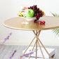 Metal Round Coffee Table Dia 21.65" inch Frame Cocktail Table Clearhalo 'Coffee & Accent Tables' 'Coffee Tables' 'coffee_tables' 'furn' 'furn_coffee_tables' 'Furniture' 'Living Room Furniture' 1200x1200_a0863636-0fd8-46a2-8128-14ccc46f6b85