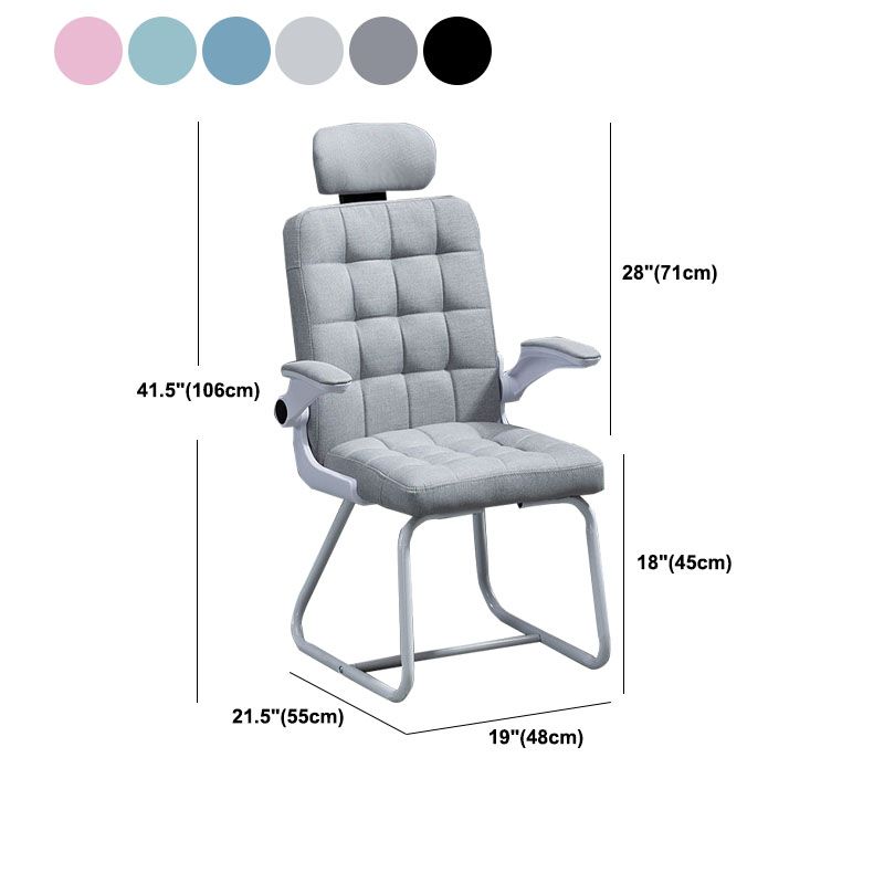 Modern Desk Computer Chair Chair High-Back Desk Chair with Tilt Mechanism Clearhalo 'furn' 'furn_office_chair' 'Furniture' 'Office Chairs' 'Office Furniture' 'office_chair' 1200x1200_a08aebc6-daf2-4a1b-b590-120d035a8961