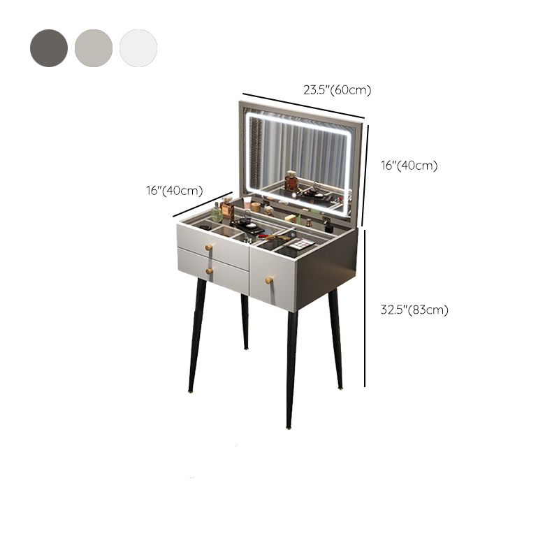 Tocador contemporáneo de la habitación del espejo del espejo del espejo del vidrio