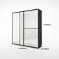 Manufactured Wood White Storage Cabinet Modern Cabinet with Drawers