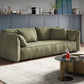 Stationary Fabric Living Room Pillow Top Arm Standard Green Settee Clearhalo 'furn' 'furn_sofas' 'Furniture' 'furniture_sofas' 'kitchen' 'kitchen_sofas' 'Living Room Furniture' 'Sofa' 'sofas' 1200x1200_a08dc37a-3213-4a48-9393-83e9b1601d56