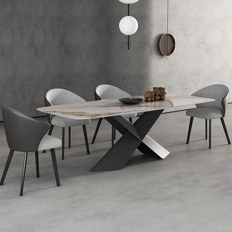 1/4/5/7 Pieces Modern Dining Room Set Rectangle Table Dining Set Clearhalo 'Dining Room Sets' 'Dining Tables & Seating' 'dining_room_set' 'furn' 'furn_dining_room_set' 'Furniture' 'furniture_dining_room_set' 'Kitchen & Dining Furniture' 'kitchen&dining_furn' 'kitchen' 1200x1200_a08ed61b-4700-4278-9f1c-19237b792e6a