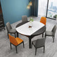 Leather Scandinavian Restaurant Side Chair Colorful Parsons Dining Chair Clearhalo ' kitchen&dining_furn' 'Dining Chairs' 'Dining Tables & Seating' 'dining_chair' 'furn' 'furn_dining_chair' 'Furniture' 'furniture_dining_chair' 'Kitchen & Dining Furniture' 'kitchen' 1200x1200_a092305a-1339-48e9-bb71-a5fbccdeb54a