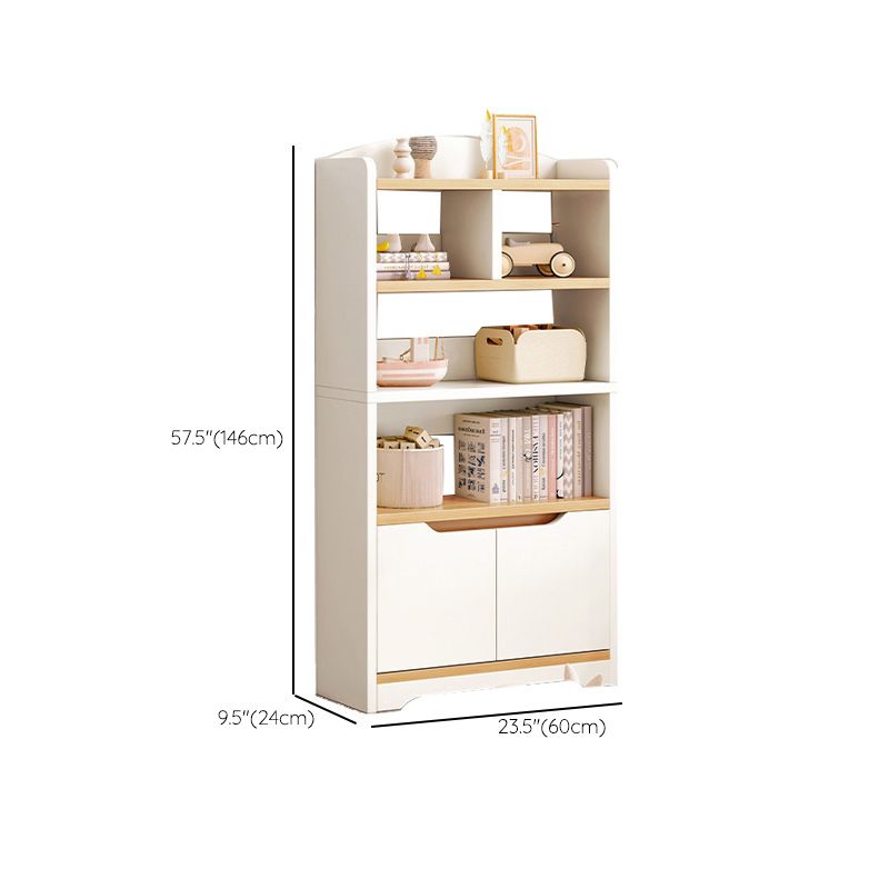 Contemporary Wood Chest Rectangle with Doors Side Cabinet with Shelves Clearhalo 'Cabinets & Chests' 'cabinets_chests' 'furn' 'furn_cabinets_chests' 'Furniture' 'Living Room Furniture' 1200x1200_a092a1c4-dc5a-4044-b843-4919849e5ec6