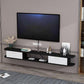 Contemporary Style TV Stand Faux Wood Wall-mounted TV Cabinet with 2 Doors Clearhalo 'furn' 'furn_tv_stands_entertainment_centers' 'Furniture' 'Living Room Furniture' 'TV Stands & Entertainment Centers' 'TV Stands & Media Storage Furniture' 'tv_stands_entertainment_centers' 1200x1200_a092ced0-d966-453b-9285-5d344d39e363