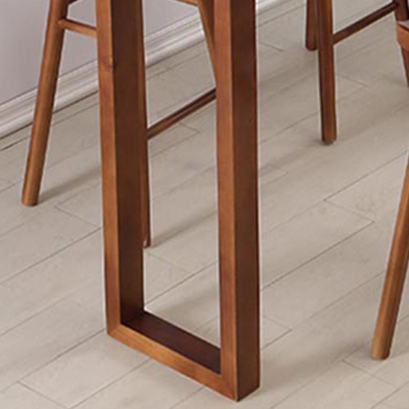 Contemporary Pub Set 1/2/3/5 Pcs Solid Wood Bar Table and Stools Clearhalo 'Bar Furniture' 'furn' 'furn_home_bar_bar_sets' 'Furniture' 'Home Bars & Bar Sets' 'home_bar_bar_sets' 'Kitchen & Dining Furniture' 1200x1200_a09465ac-29bc-4a0b-aeea-2910d9b3d68c