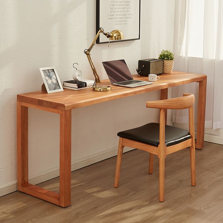 29.53 "Tall Writing Desk rechthoekig houten schrijfbureau met slee -basis voor huis