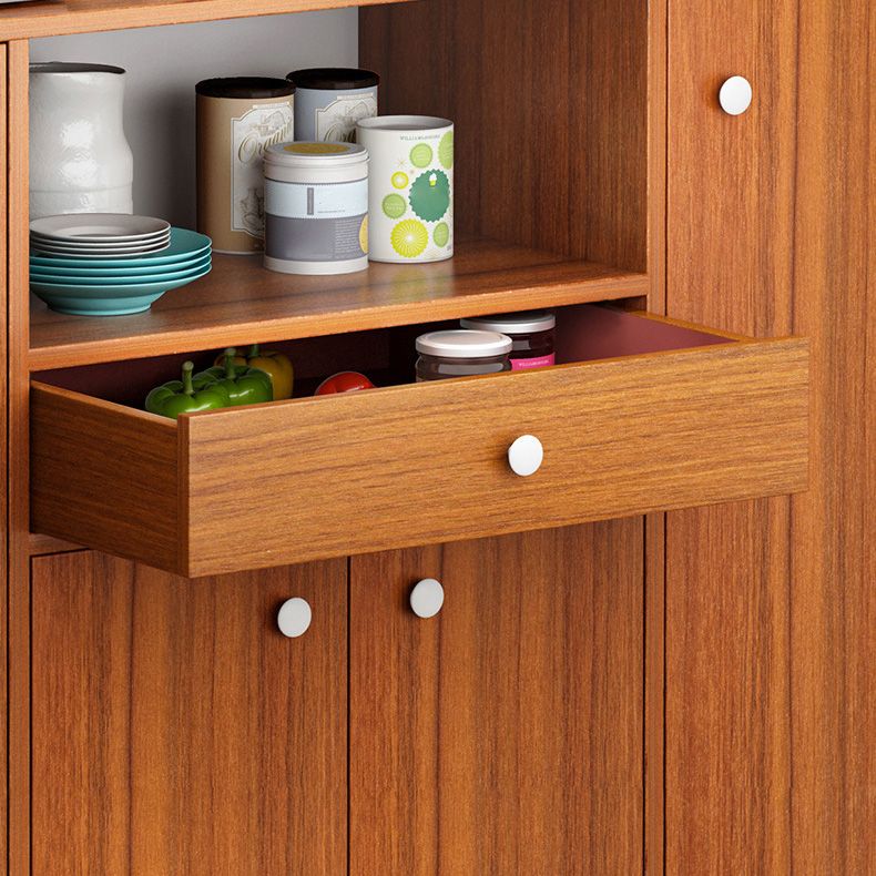 Server del server di pranzo in legno prodotto con porta e cassetto