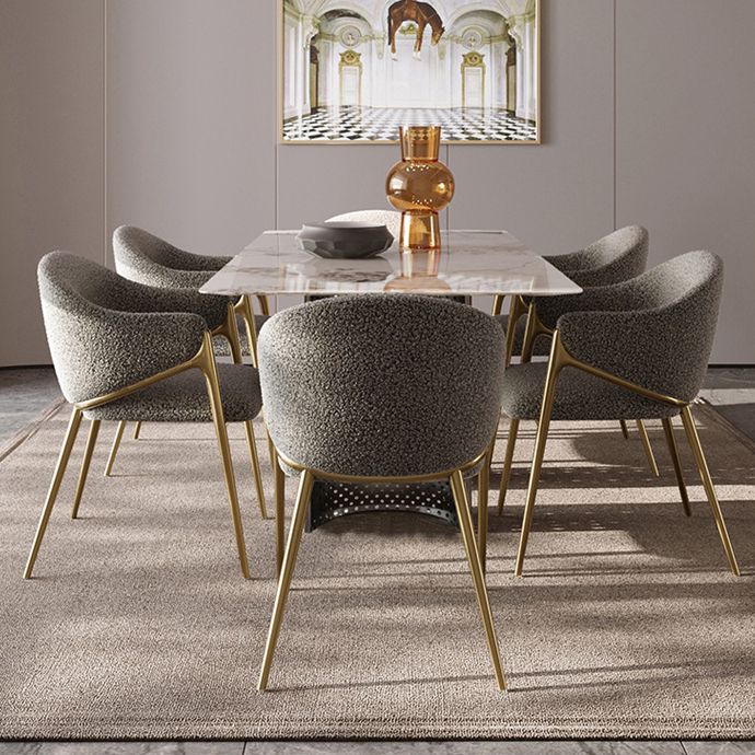 Sedia da pranzo imbottita casa parsons sedie da pranzo