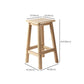 Contemporary Backless Square Seat Indoor Solid Wood Bar Stool Clearhalo 'Bar Furniture' 'Bar Stools' 'bar_stools' 'furn' 'furn_bar_stools' 'Furniture' 'Kitchen & Dining Furniture' 1200x1200_a0a4dddc-65ee-46d3-92d5-75bb88858f42