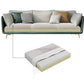 Modern Green and White Fabric Sofa Square Arm Sofa for Living Room Clearhalo 'furn' 'furn_sofas' 'Furniture' 'furniture_sofas' 'kitchen' 'kitchen_sofas' 'Living Room Furniture' 'Sofa' 'sofas' 1200x1200_a0a737a2-74b5-4d83-87ee-bc49ef0f5928
