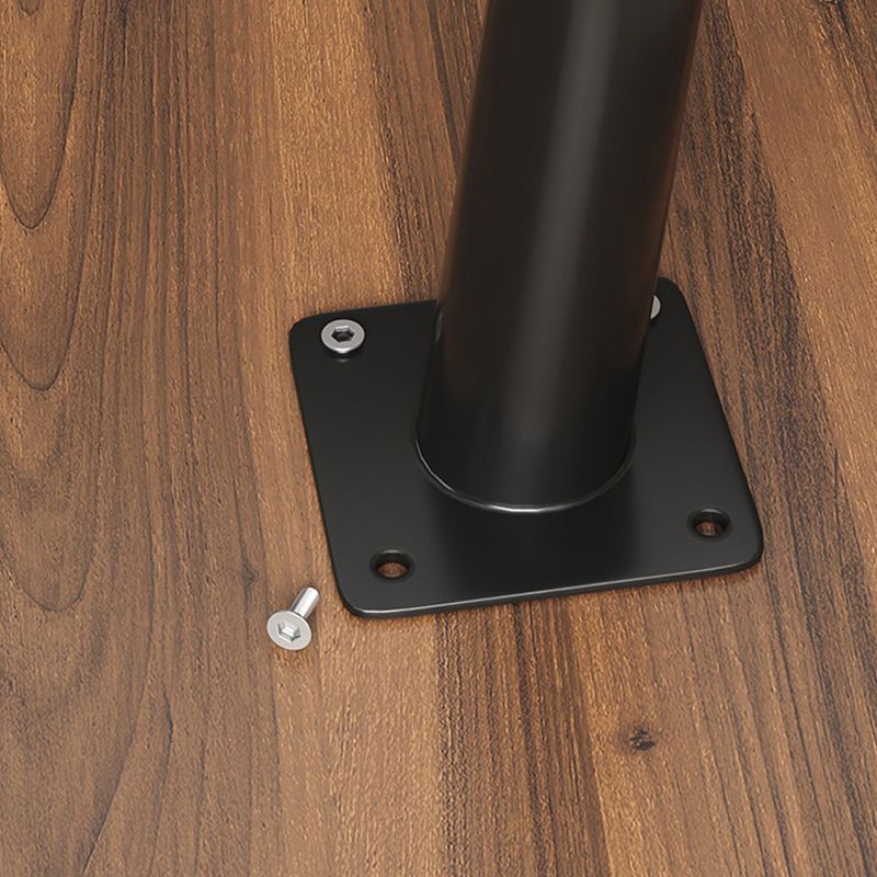 Modern Coffee or End Table Artificial Wood and Metal Coffee Table with 4 Legs