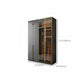 Modern Glass Wardrobe Wardrobe Armoire Wardrobe Cabinet for Home