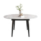 29.13''H Contemporary Round Dining Table Sintered Stone Table with 4 Black Metal Legs Clearhalo ' dining_table' 'Dining Tables & Seating' 'Dining Tables' 'furn' 'furn_dining_table' 'Furniture' 'furniture_dining_table' 'Kitchen & Dining Furniture' 'kitchen&dining_furn' 'kitchen' 'kitchen_dining_table' 1200x1200_a0ad69ac-f7a8-4ce1-9017-200ada165917