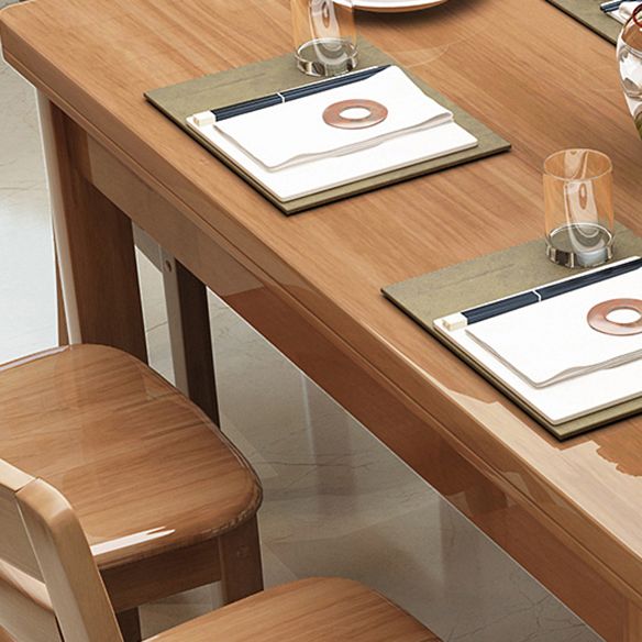 Traditional Kitchen Solid Wood Top Furniture of Standard Height Formal Dining¬†Room¬†Table¬†Set Clearhalo 'Dining Room Sets' 'Dining Tables & Seating' 'dining_room_set' 'furn' 'furn_dining_room_set' 'Furniture' 'furniture_dining_room_set' 'Kitchen & Dining Furniture' 'kitchen&dining_furn' 'kitchen' 1200x1200_a0ae7ed4-41f7-4f40-93c9-45612ee66d5b