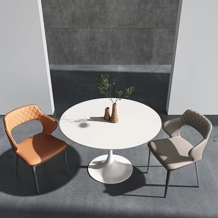 Eettingskamer diner keukentafel tulpenbasis ronde eettafel