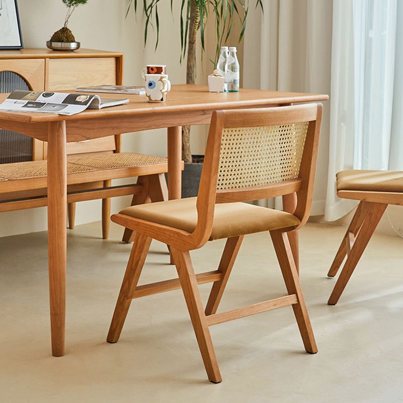 Traditional Style Dining Chairs Kitchen Armless Side Chairs with Wooden Legs Clearhalo ' kitchen&dining_furn' 'Dining Chairs' 'Dining Tables & Seating' 'dining_chair' 'furn' 'furn_dining_chair' 'Furniture' 'furniture_dining_chair' 'Kitchen & Dining Furniture' 'kitchen' 1200x1200_a0b6da34-7905-4ad3-af68-bc676a9f46d6