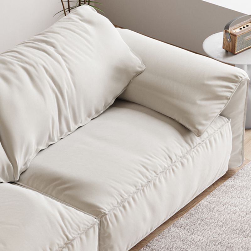 Stain-Resistant Faux Leather Sofa 2-seater Pillow Top Arm Couch Clearhalo 'furn' 'furn_sofas' 'Furniture' 'furniture_sofas' 'Living Room Furniture' 'Sofa' 'sofas' 1200x1200_a0b8be5a-d943-4082-a24d-767e690765ef