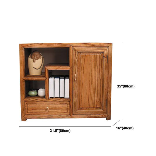 Cabinetto TV asiatico TV Naturale/Brown/Walnut Soggiorno TV con spazio