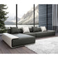Contemporary Sofa141.73" L X 70.86" W X 29.52" H Armless Sectional for Apartment Clearhalo 'furn' 'furn_sectionals' 'Furniture' 'furniture_sectionals' 'Living Room Furniture' 'Sectionals' 1200x1200_a0bd3cdd-62b4-4387-bda3-407c9a38fda8