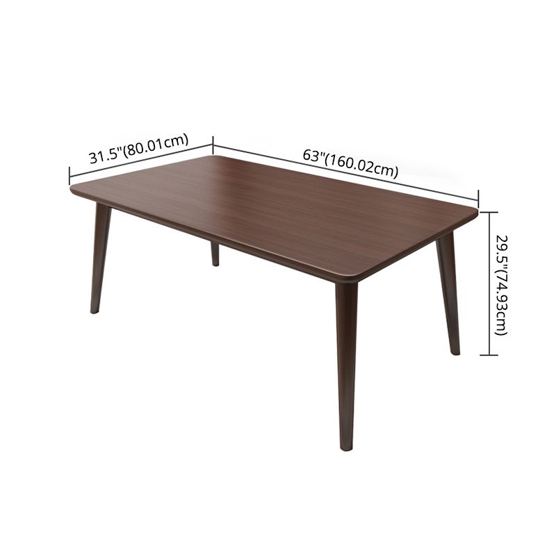 Minimalist Solid Wood Dining Set with Oak Wood Dining Table and Chairs Clearhalo 'Dining Room Sets' 'Dining Tables & Seating' 'dining_room_set' 'furn' 'furn_dining_room_set' 'Furniture' 'furniture_dining_room_set' 'Kitchen & Dining Furniture' 'kitchen&dining_furn' 'kitchen' 1200x1200_a0bfb694-cac7-4c36-90c5-c0b1acc1ed6f