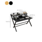 Bureau à domicile pliant contemporain RecTangular Steel Base Writing Desk